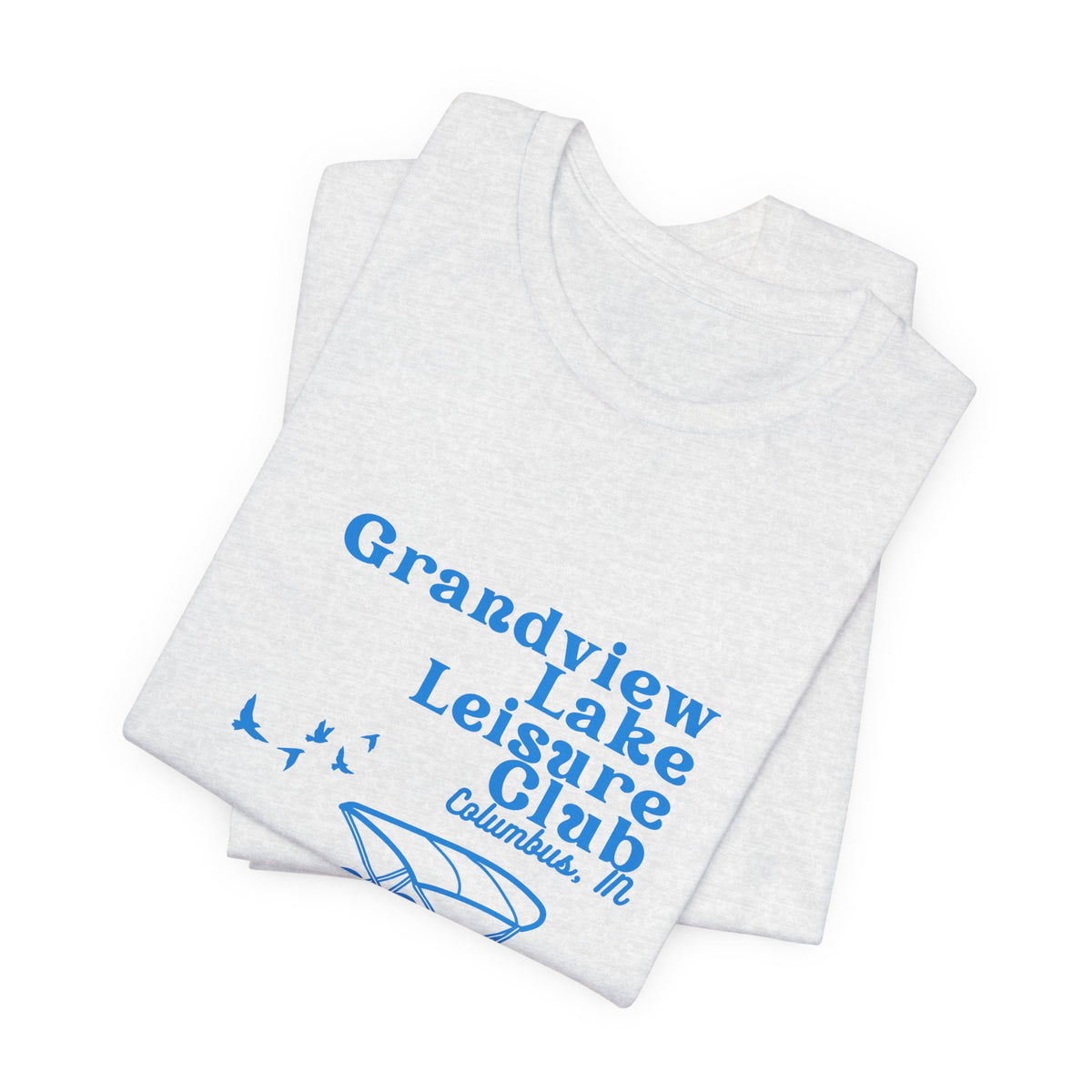 Pontoon Tee – "Grandview Lake Leisure Club" Vintage Boating T-Shirt