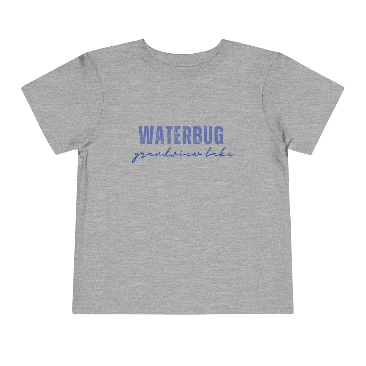 Toddler Tee — "WATERBUG grandview lake" Water-Inspired Kids T-Shirt