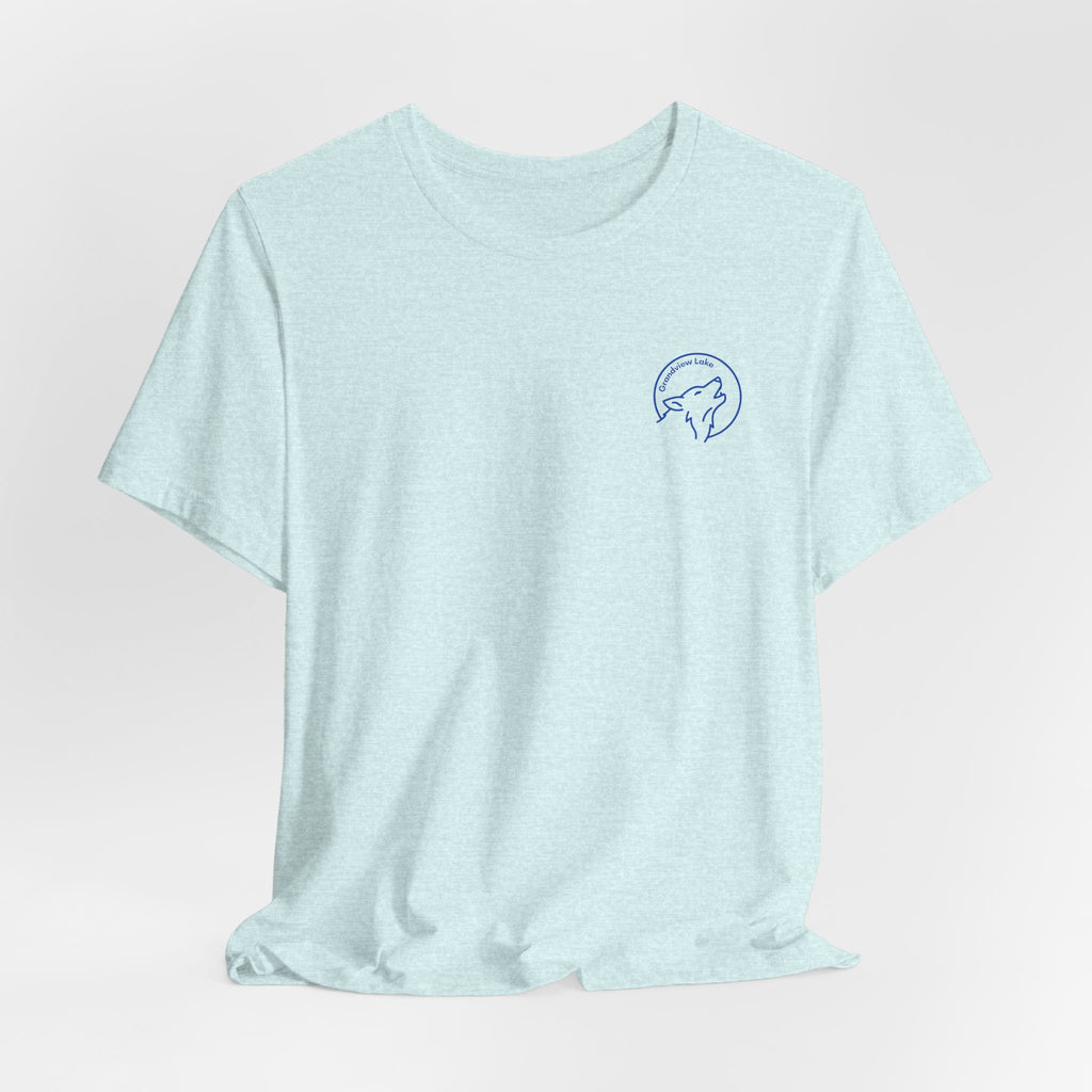 Grandview Full Moon Club Lake T-Shirt — Wolf Moon Graphic Tee