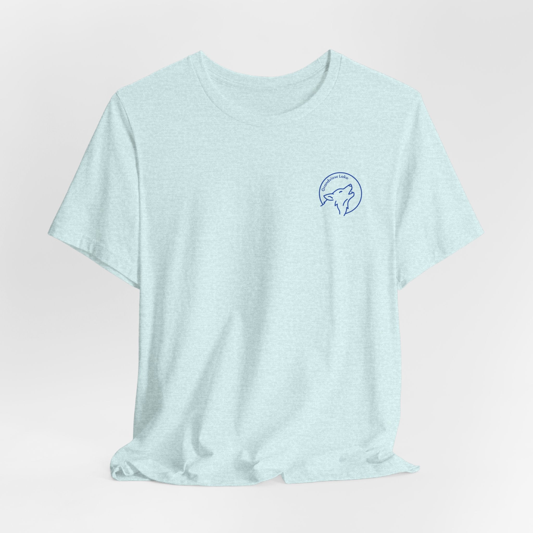 Grandview Full Moon Club Lake T-Shirt — Wolf Moon Graphic Tee