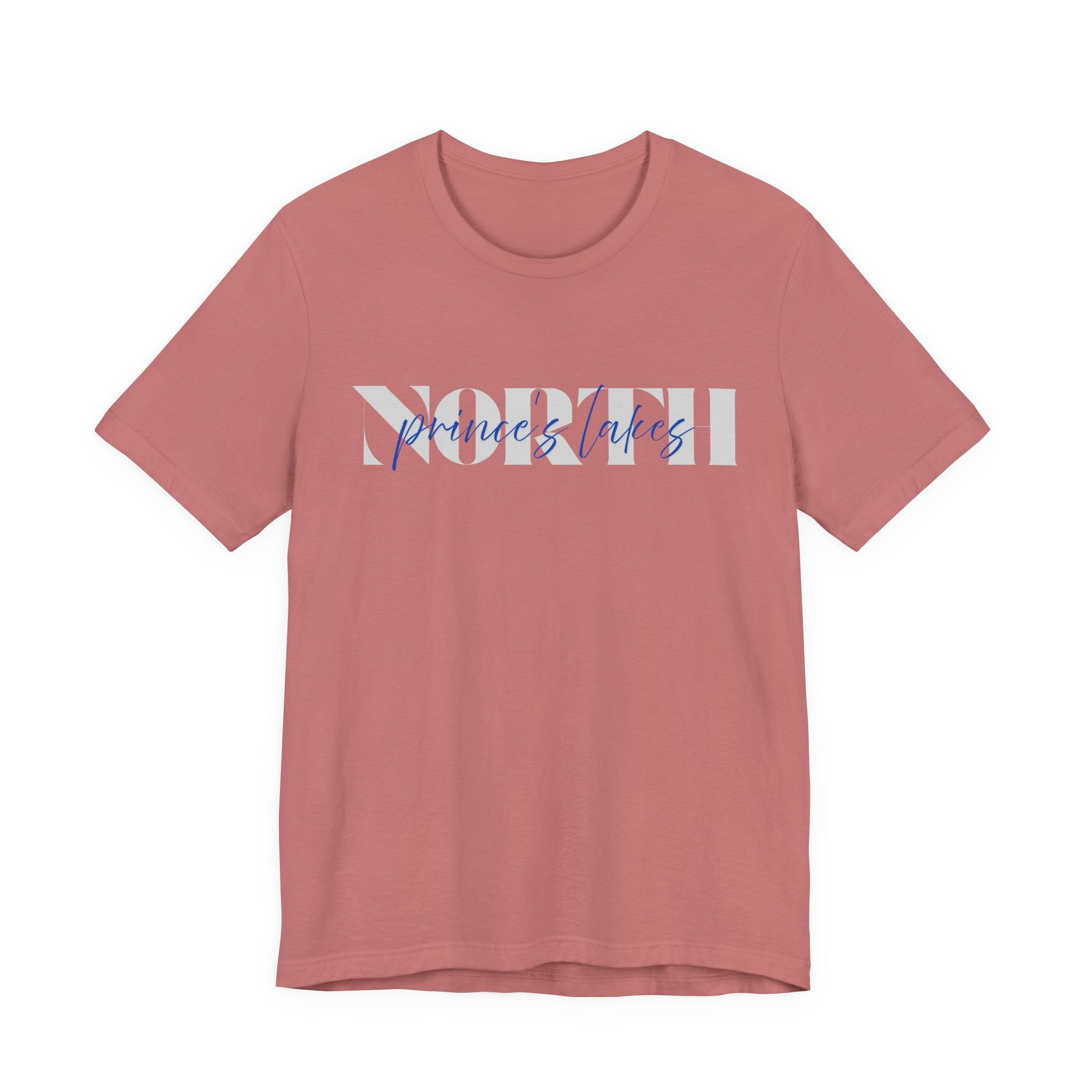 Prince's Lakes NORTH Tee — Script Graphic T-Shirt