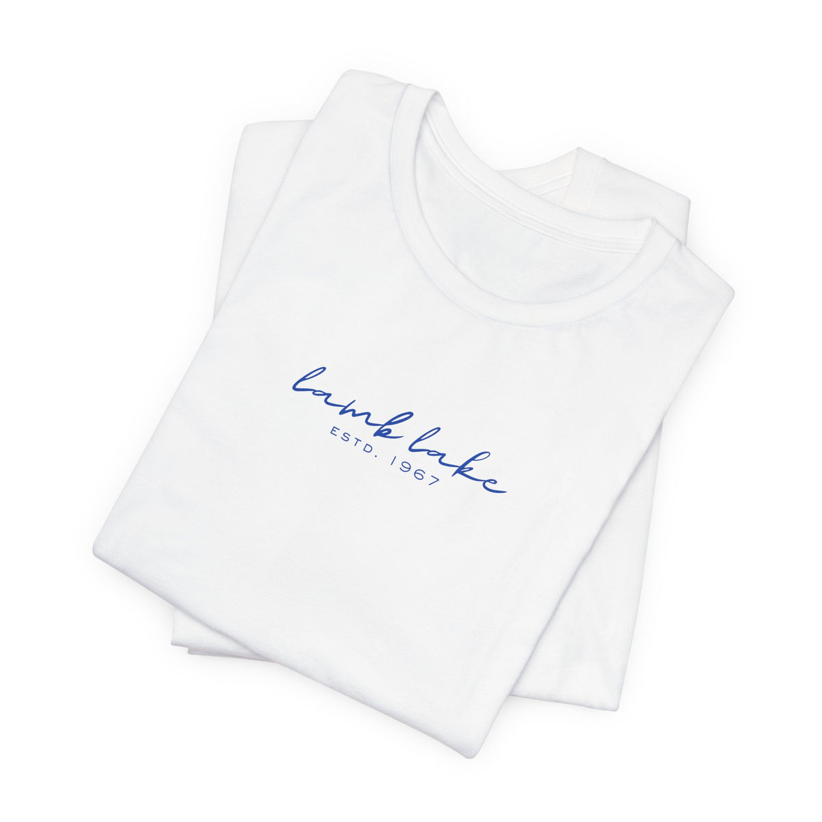 'lamb lake" Unisex Jersey Short Sleeve Tee