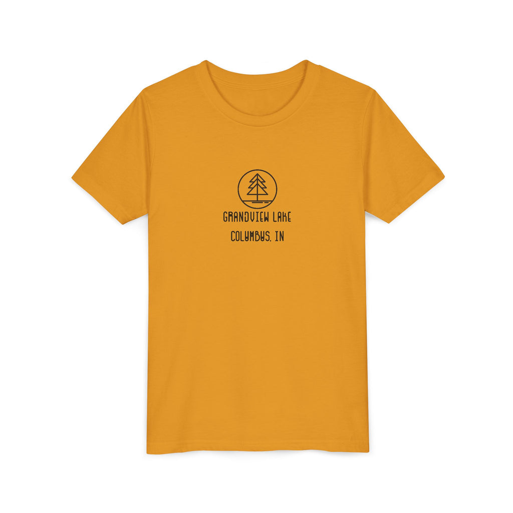 Youth Tee — 'Grandview Lake' Retro Camp Kids T-Shirt