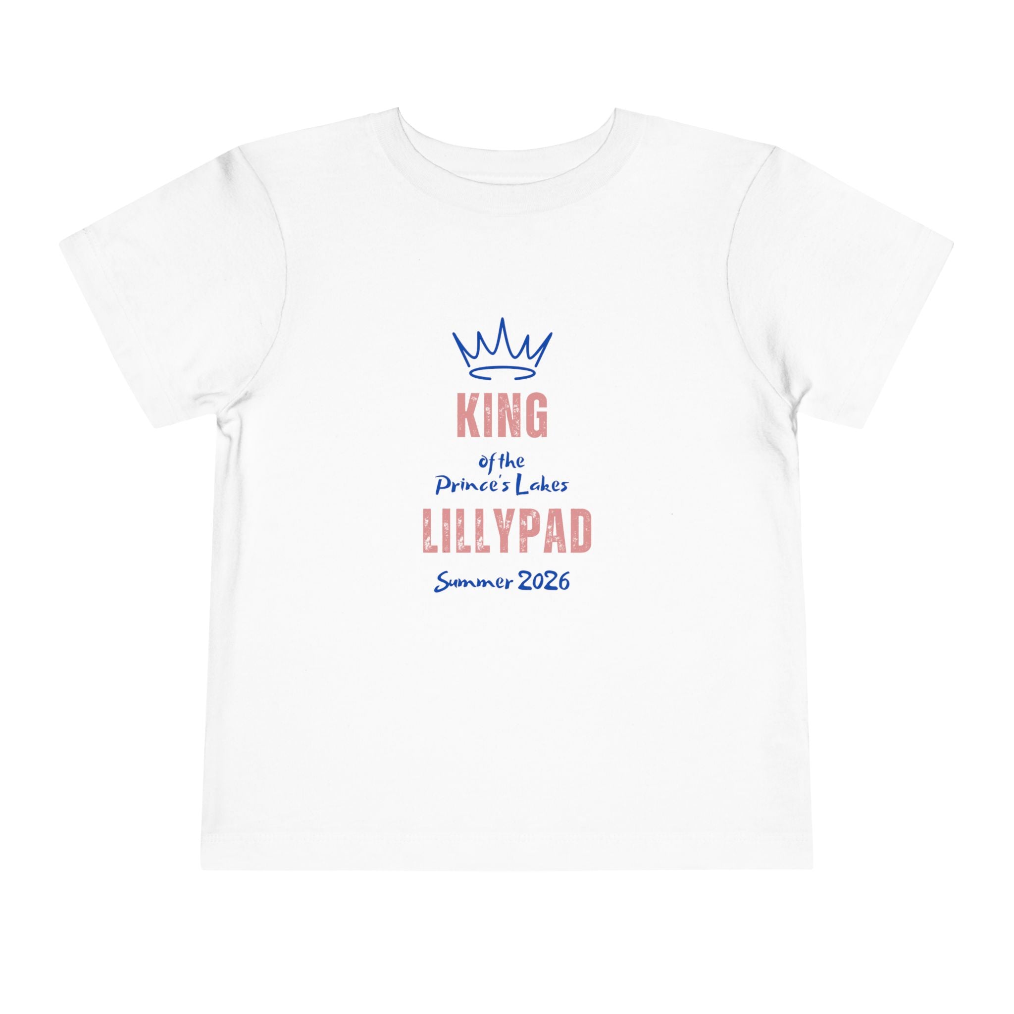 King of the Lillypad Toddler Tee — Prince's Lakes Summer 2026'