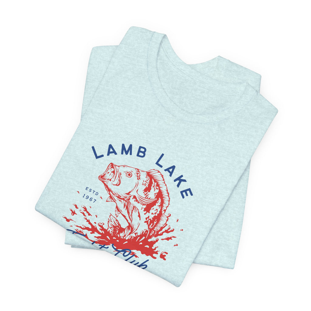 Lamb Lake Fight Club Fishing T-Shirt