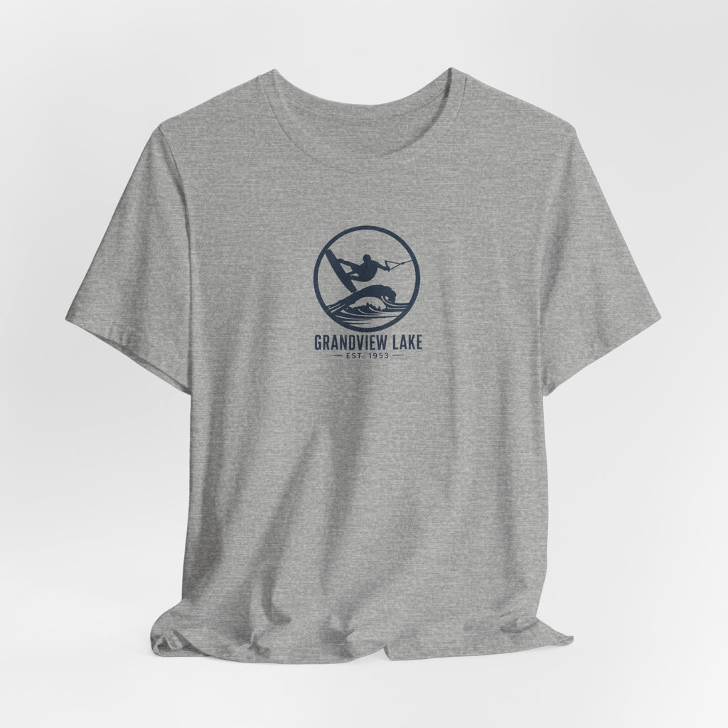 Grandview Lake Wakesurf Emblem Tee — Unisex