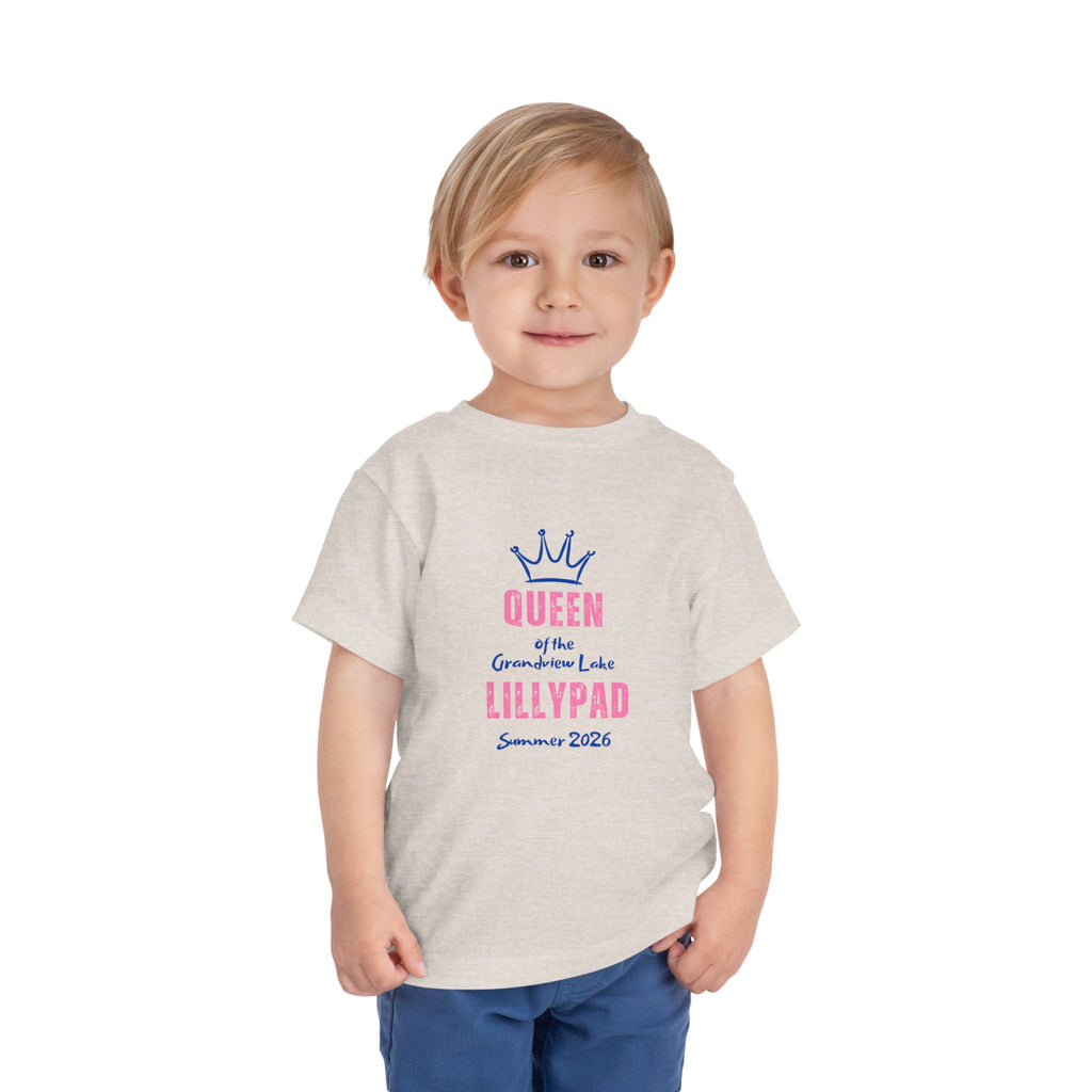 Toddler Tee — “Queen of the Lillypad” Grandview Lake Summer 2026