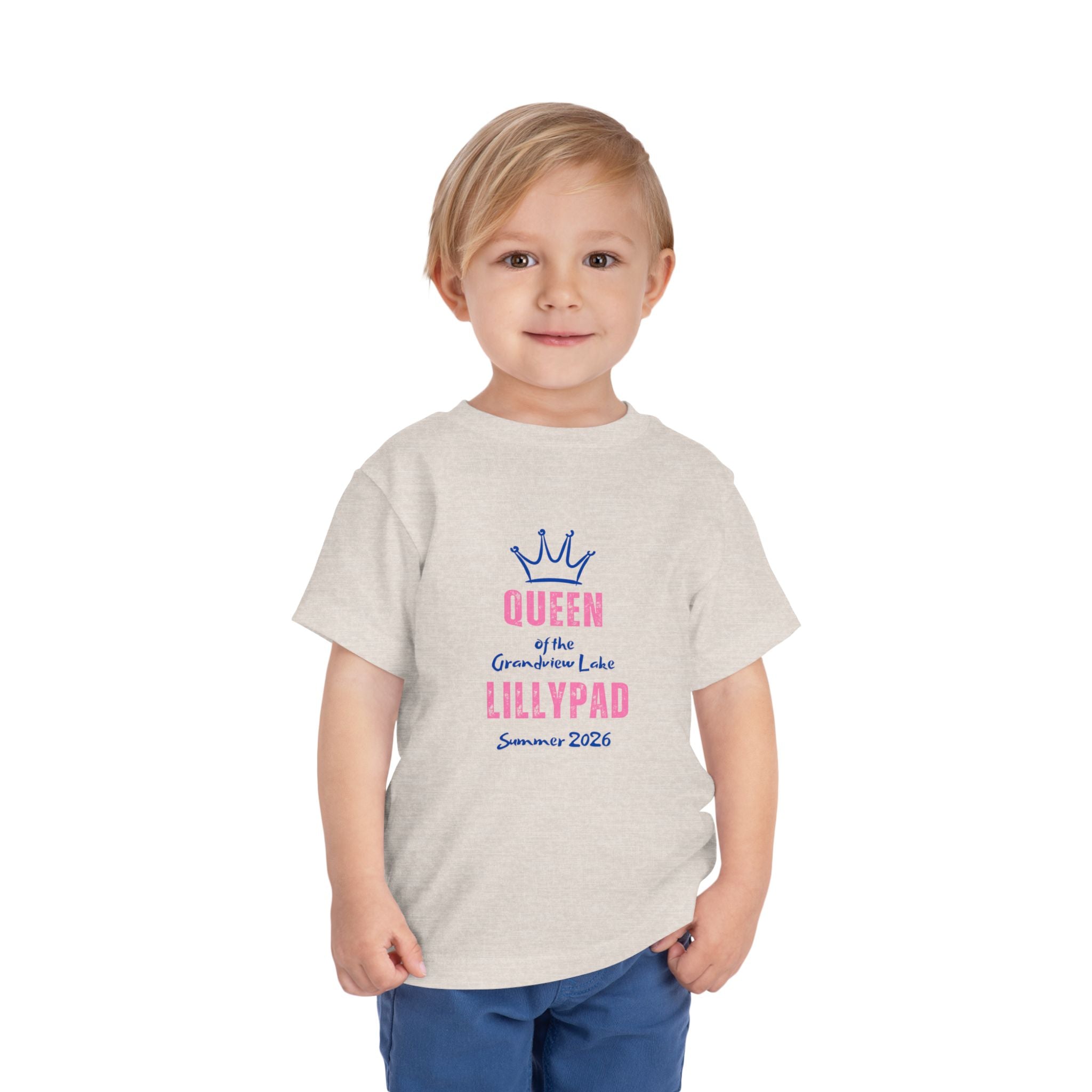 Toddler Tee — “Queen of the Lillypad” Grandview Lake Summer 2026