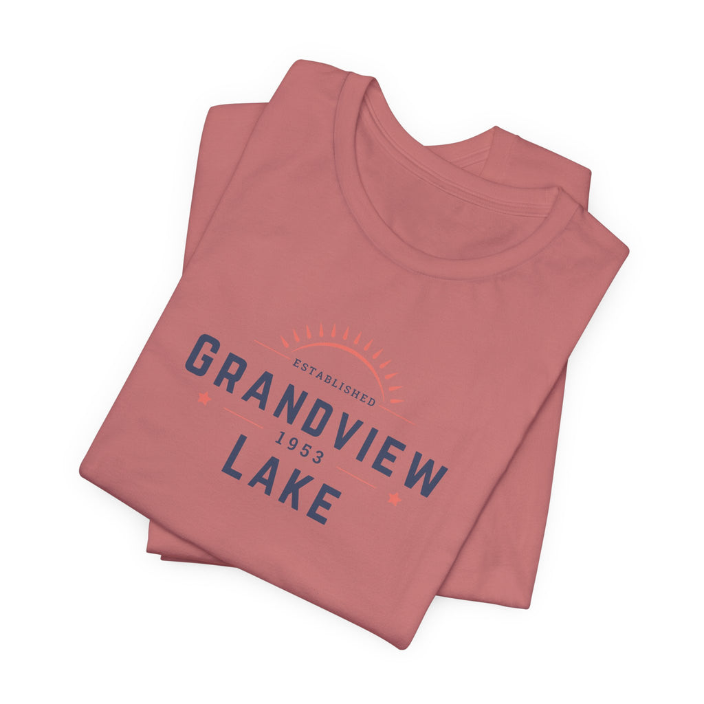 Grandview Lake Tee – Retro Lakeside Graphic T-Shirt