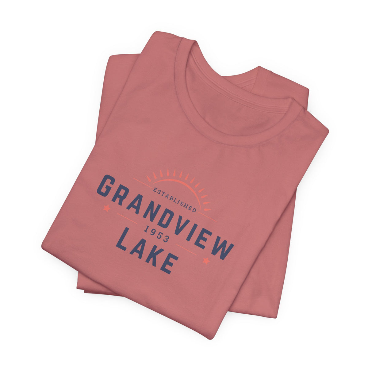 Grandview Lake Tee – Retro Lakeside Graphic T-Shirt