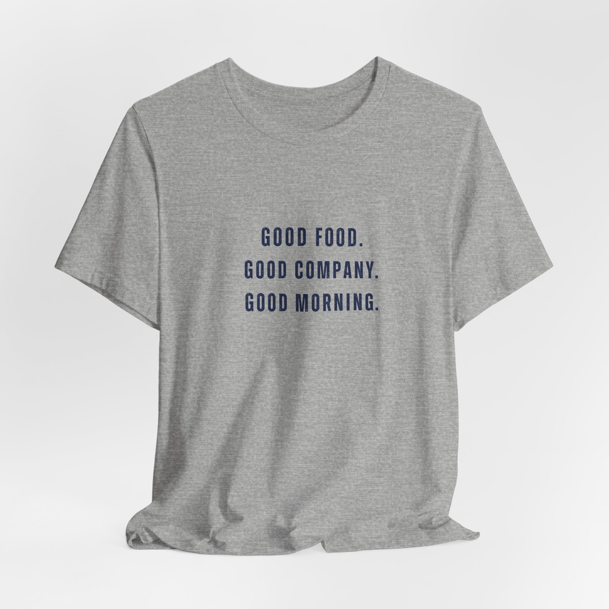 Breakfast Club Lake T‑Shirt — "Good Food. Good Company. Good Morning."