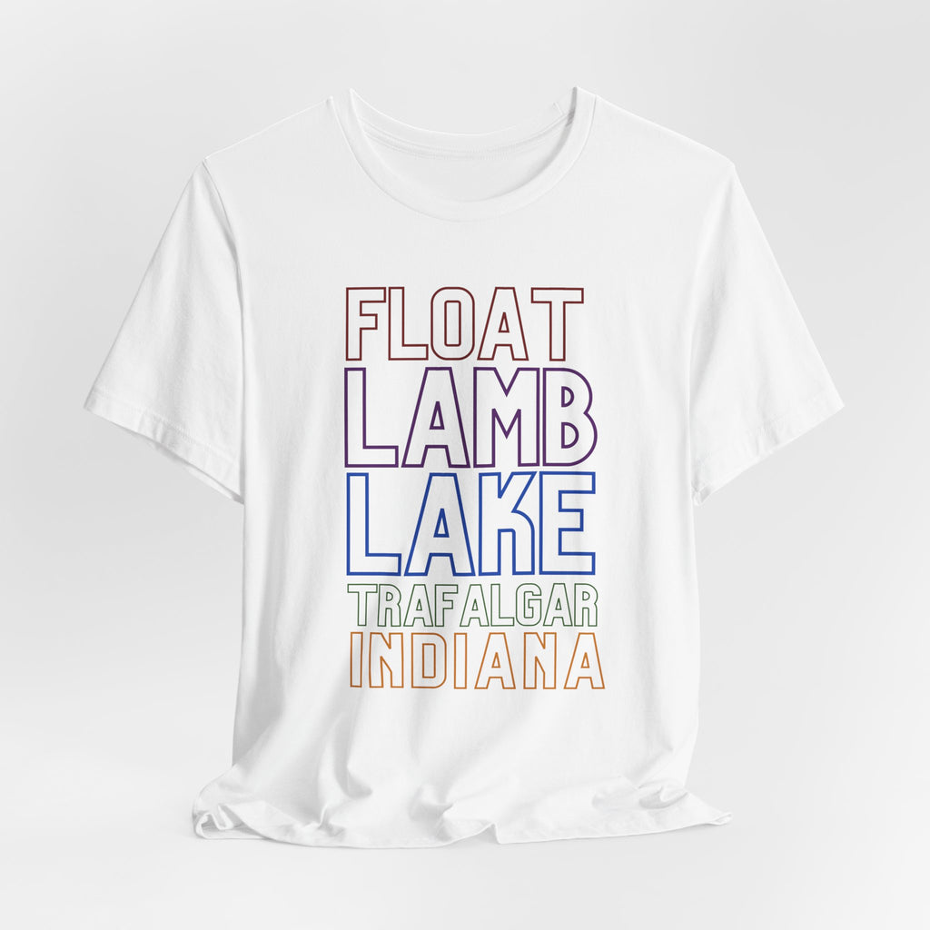 Float Lamb Lake Trafalgar Indiana T-Shirt