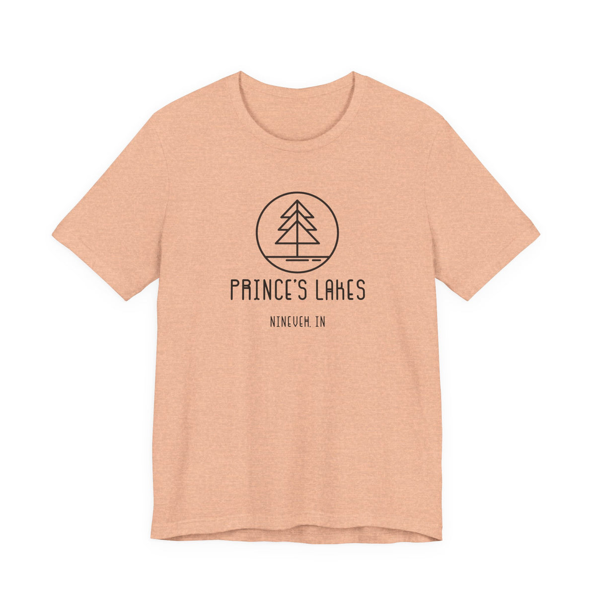 Prince's Lakes Minimalist Tee — Lake Forest Graphic Short Sleeve Shirt