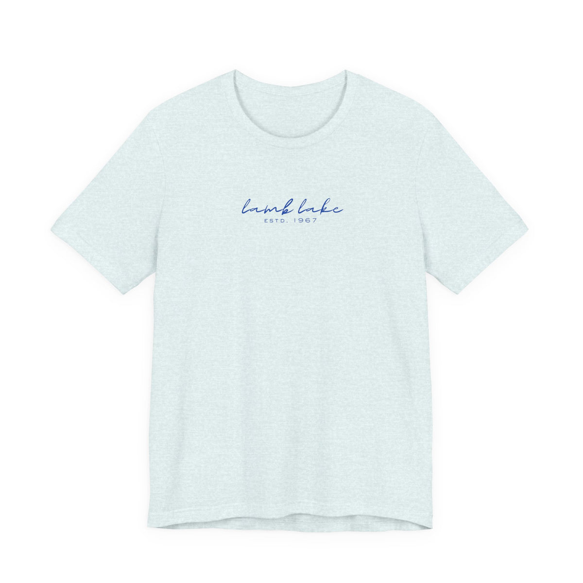 'lamb lake" Unisex Jersey Short Sleeve Tee