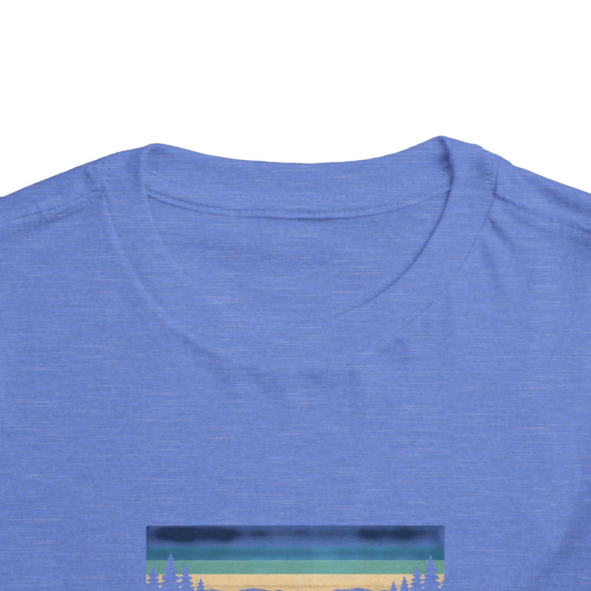 Toddler Tee - "Prince's Lakes" Retro Sunset Graphic