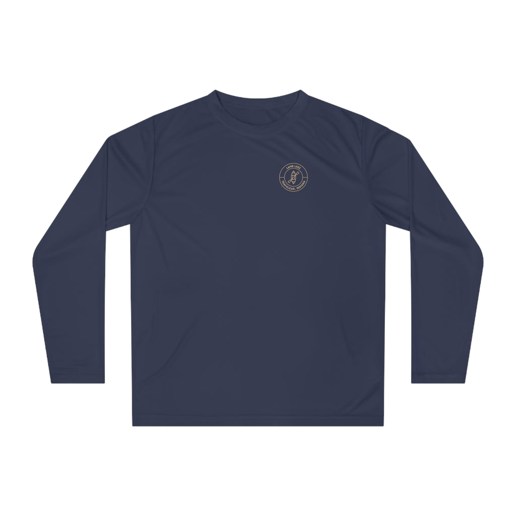 Performance Long Sleeve Shirt — Kayak Lamb Lake Logo