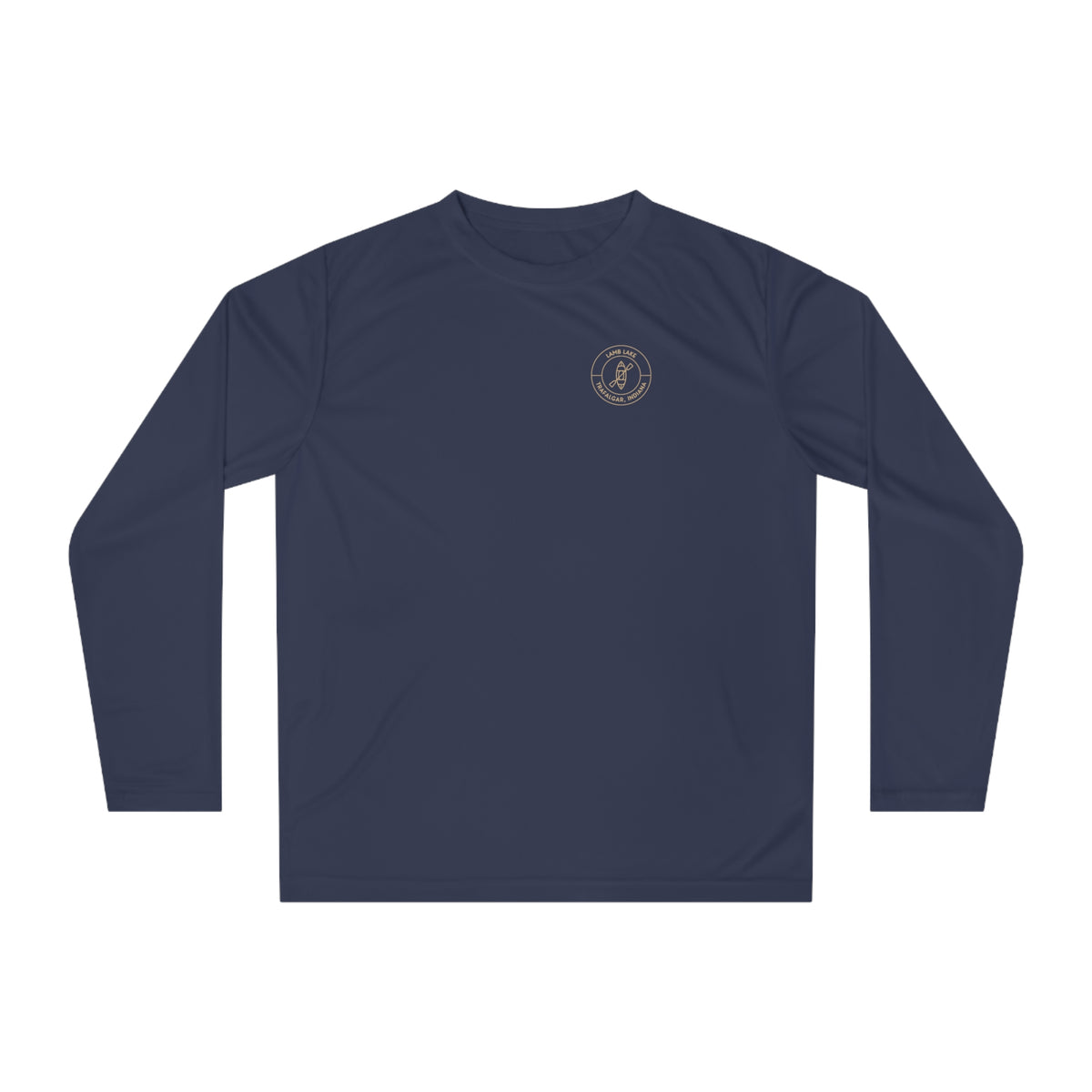 Performance Long Sleeve Shirt — Kayak Lamb Lake Logo