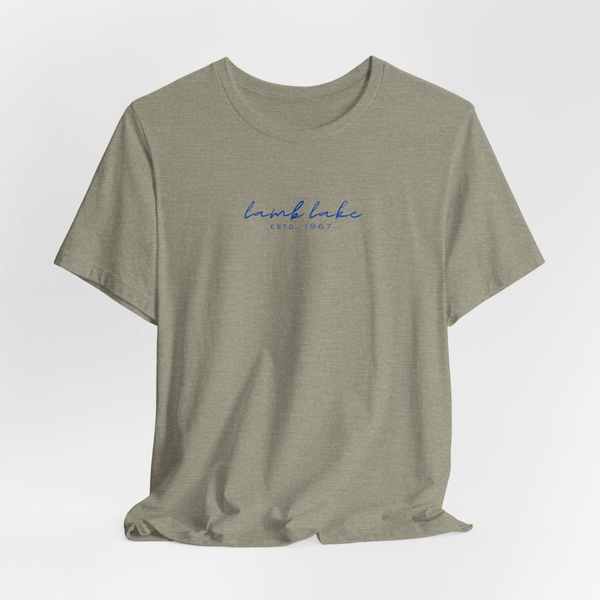 'lamb lake" Unisex Jersey Short Sleeve Tee