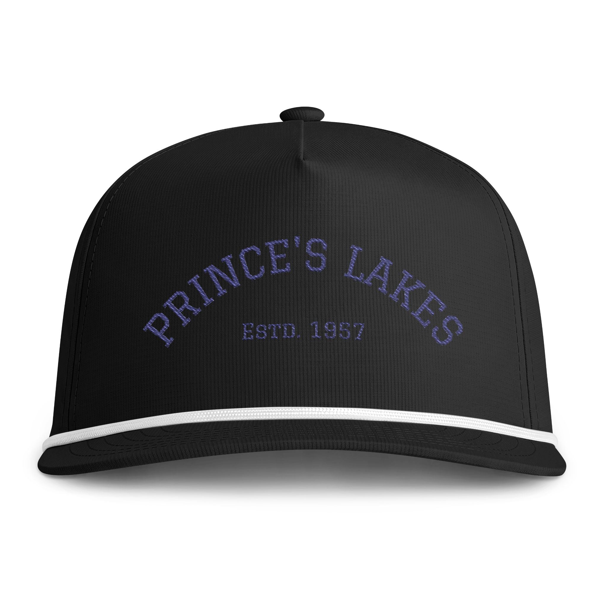 Prince's Lakes Rope Cap — Vintage Sunwashed Trucker Hat