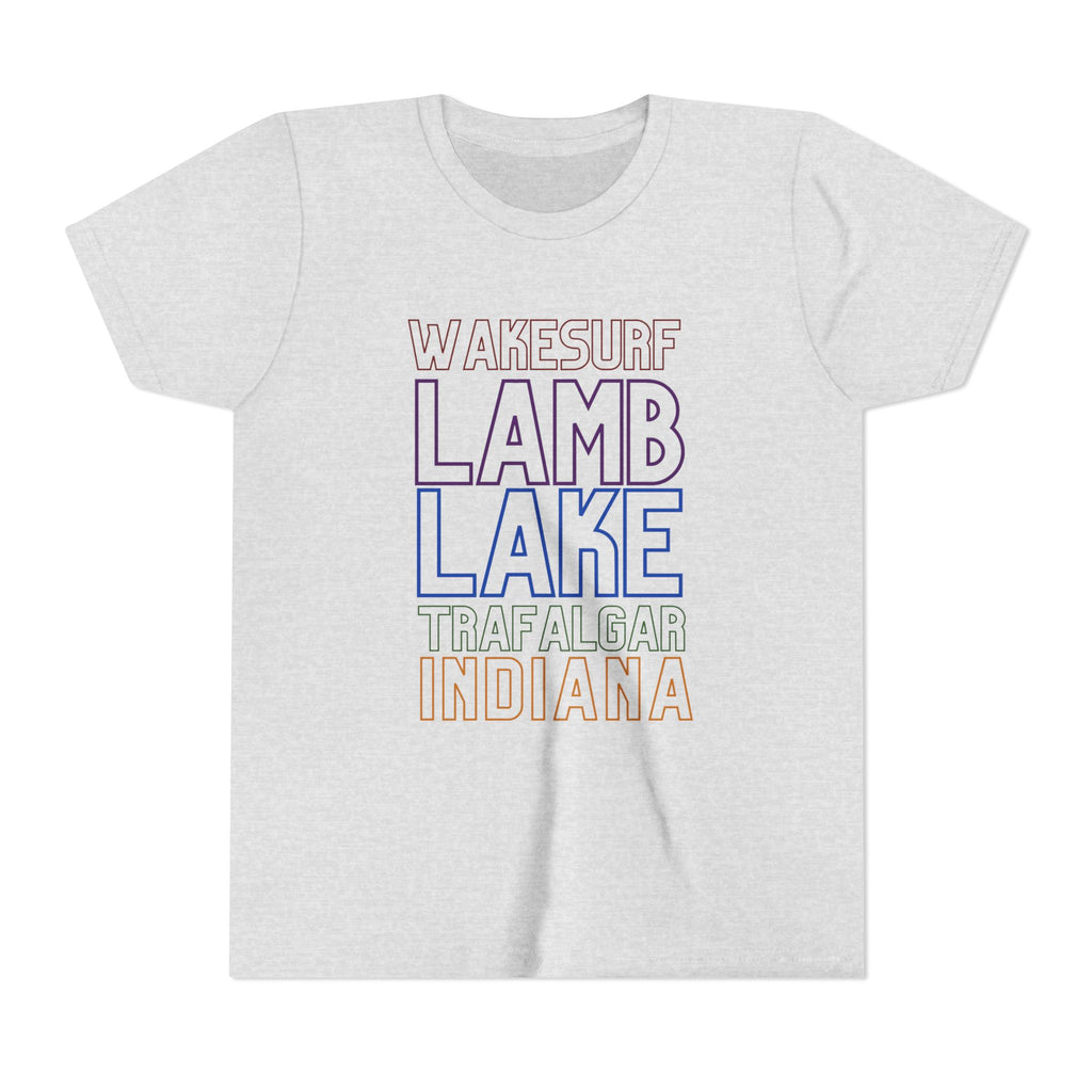 Youth Tee - Lamb Lake Columbus Indiana Wakesurf (Kids)