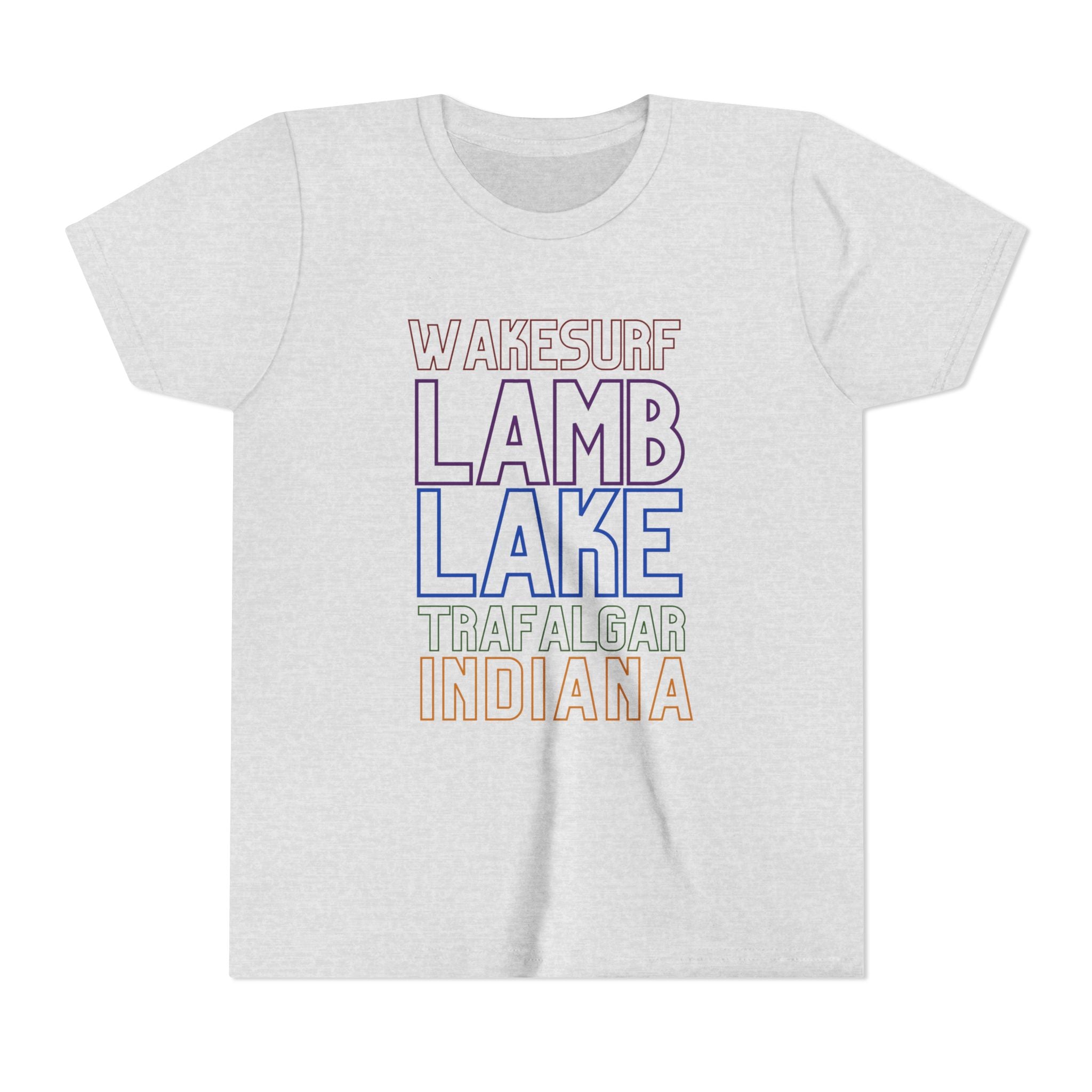 Youth Tee - Lamb Lake Columbus Indiana Wakesurf (Kids)
