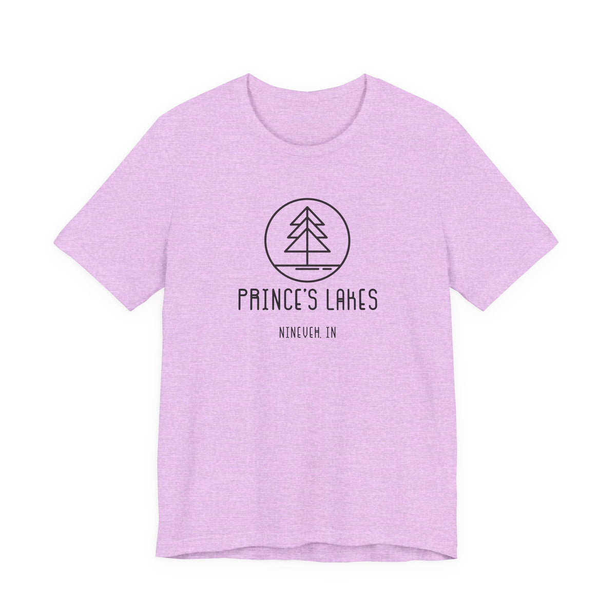 Prince's Lakes Minimalist Tee — Lake Forest Graphic Short Sleeve Shirt