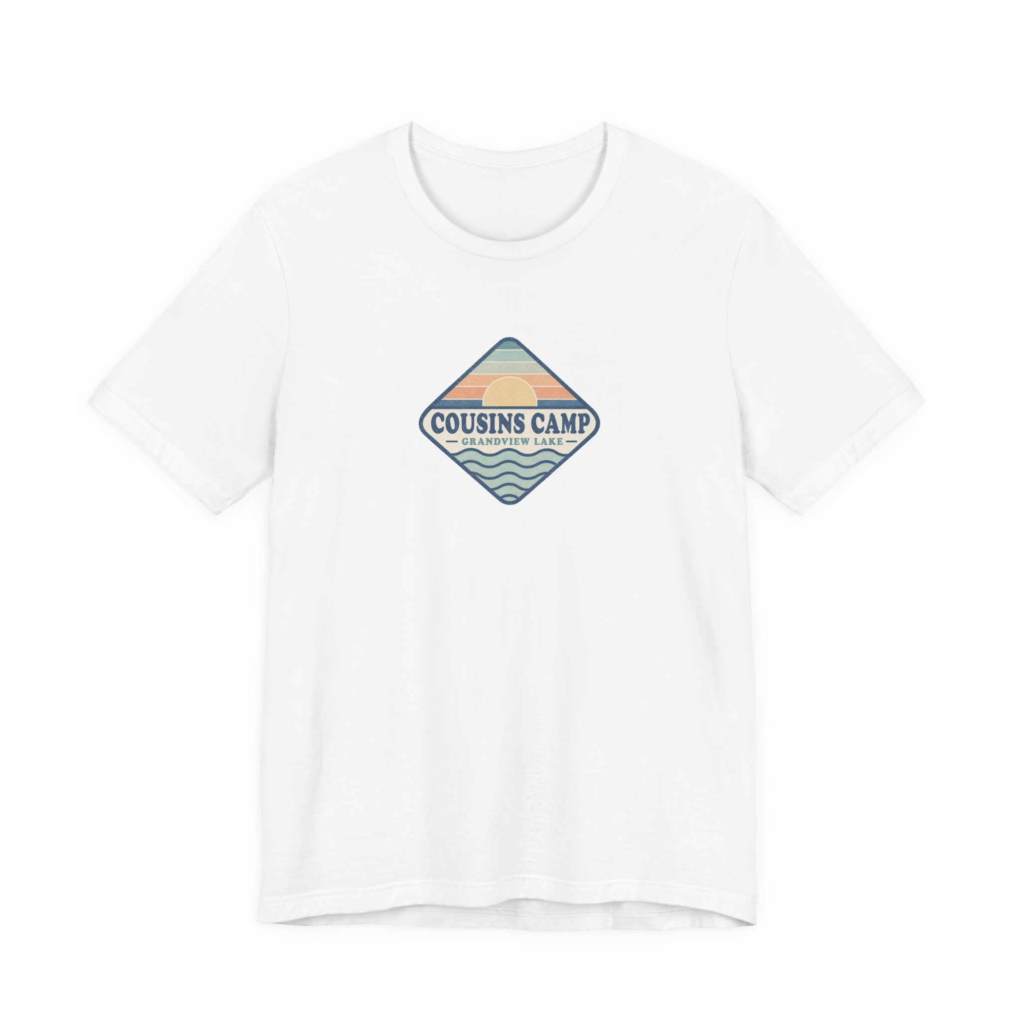 Camp Staff T-Shirt — 'Cousins Camp' Vintage Lake Tee