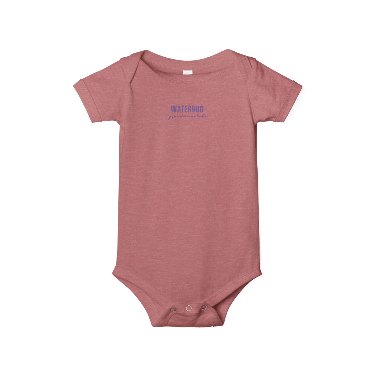 Waterbug Grandview Lake Infant Onesie - Minimal Baby Bodysuit