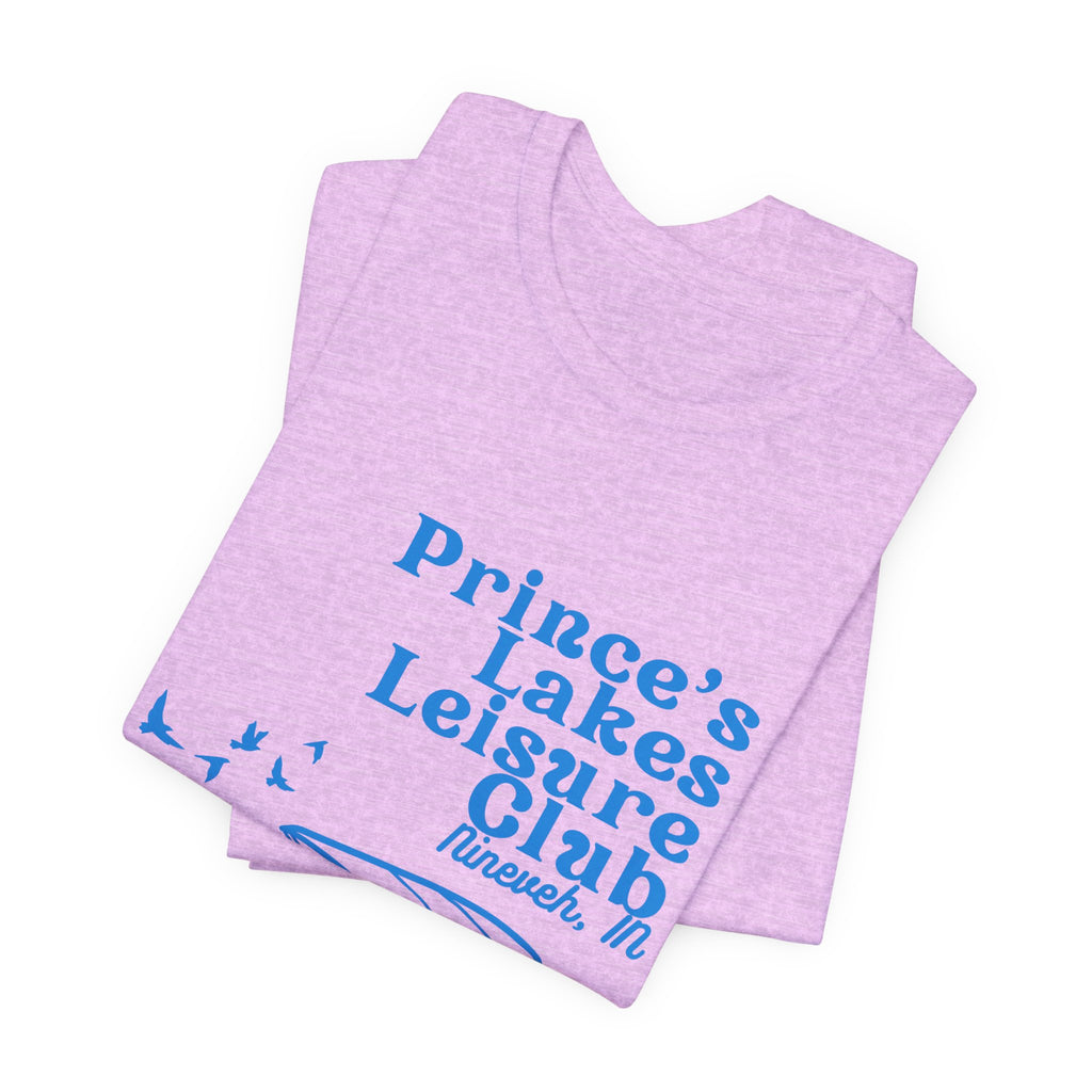 Lake Club Pontoon Boat Tee – "Prince's Lakes Leisure Club" Vintage Boating T-Shirt