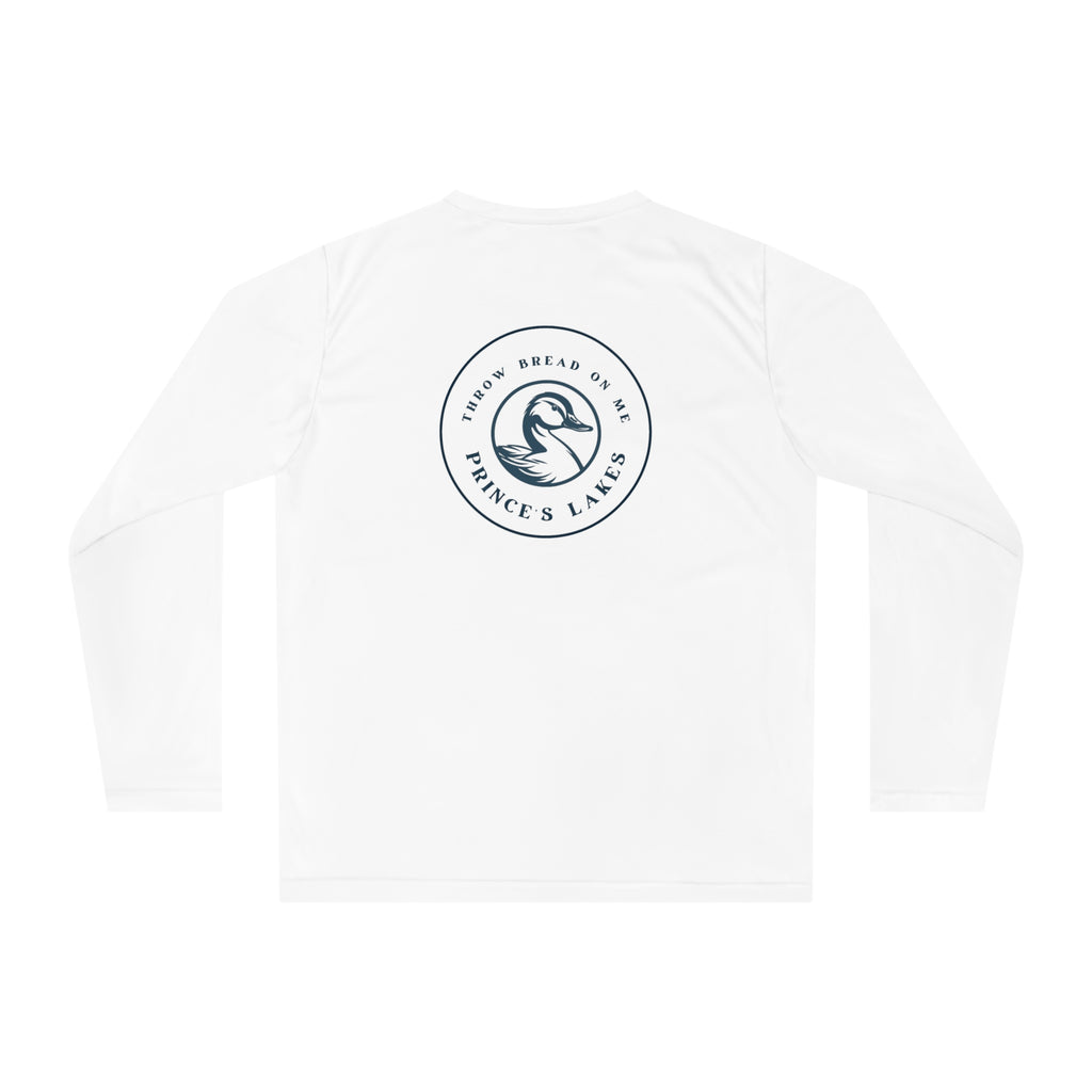 Performance Long Sleeve Shirt — Prince's Lake Fishing Logo