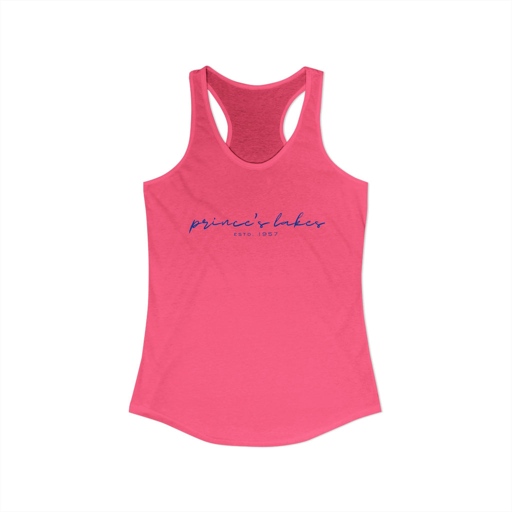 Women's Racerback Tank- "Prince's Lakes"
