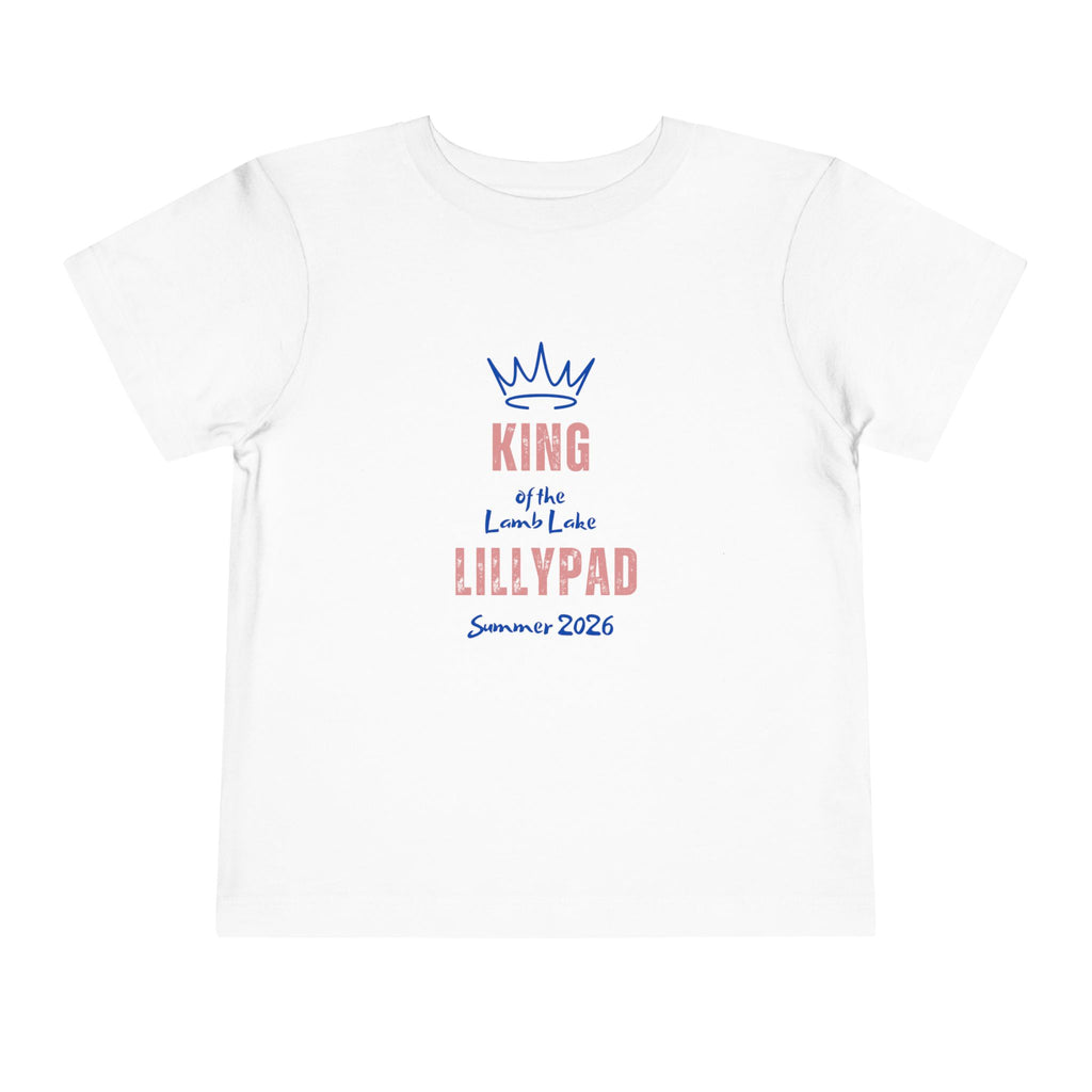 King of the Lillypad Toddler Tee — Lamb Lake Summer 2026