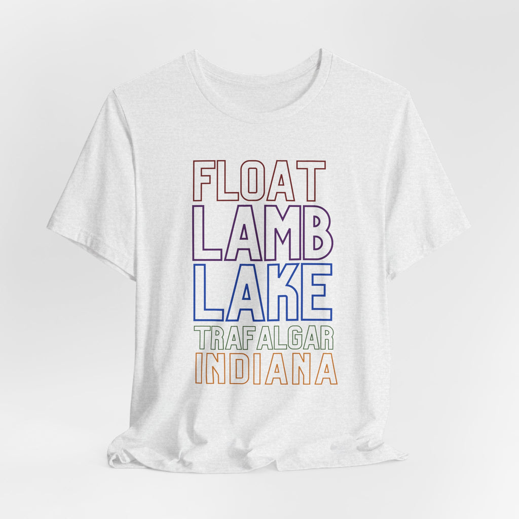 Float Lamb Lake Trafalgar Indiana T-Shirt