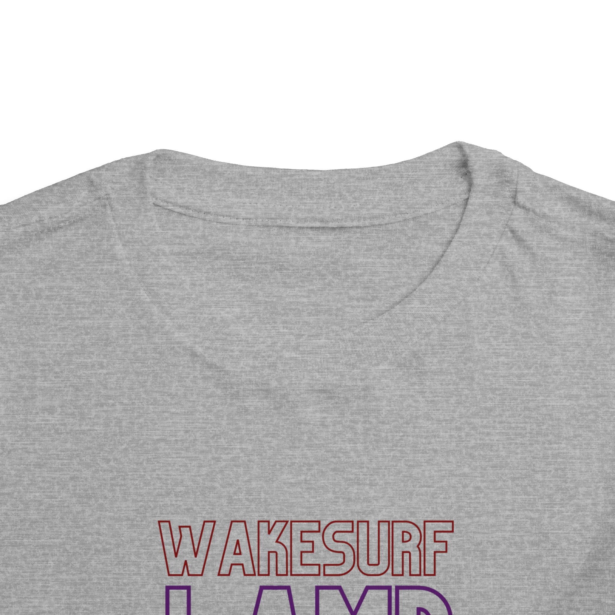 Lamb Lake Trafalgar Indiana Toddler Tee — Wakesurf Summer Shirt