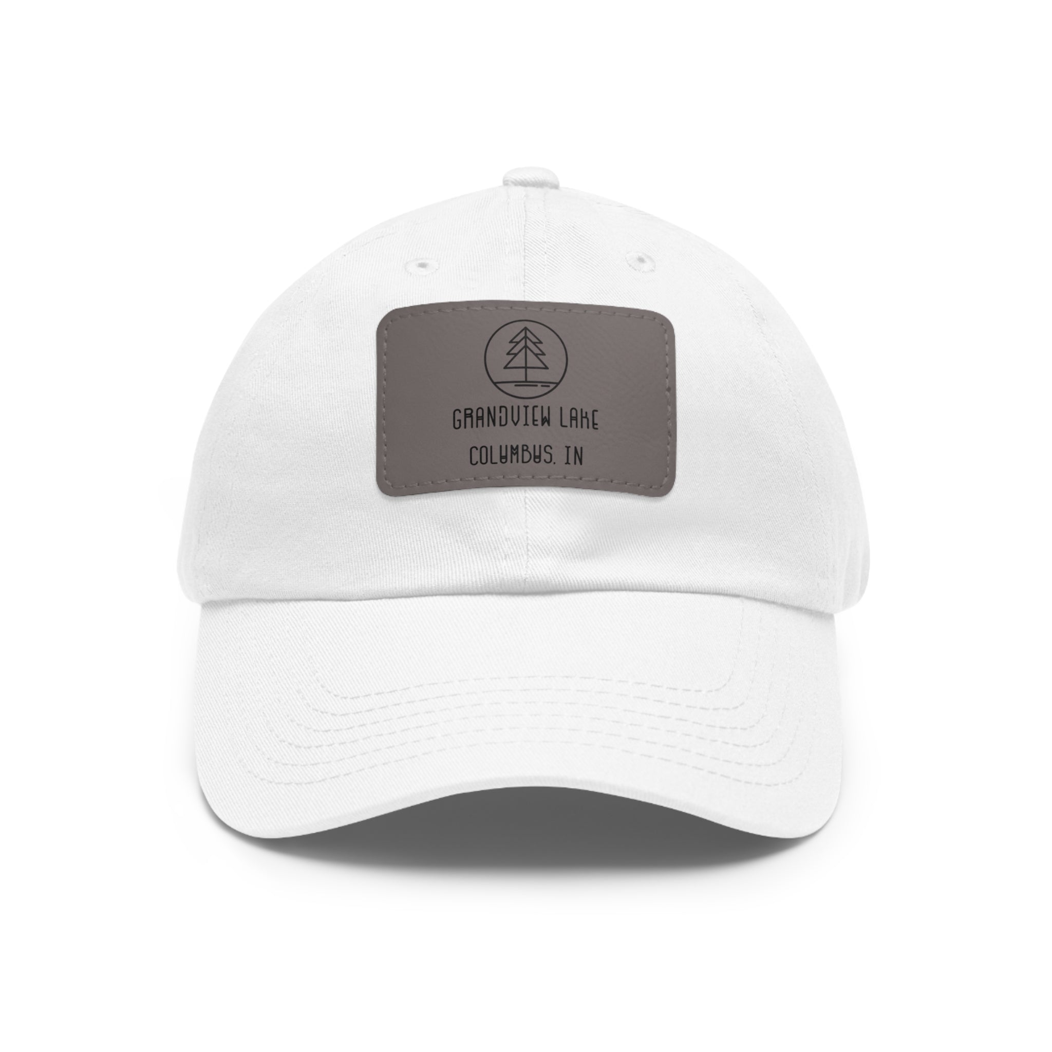 Leather Patch Hat — Grandview Lake Outdoor Baseball Cap