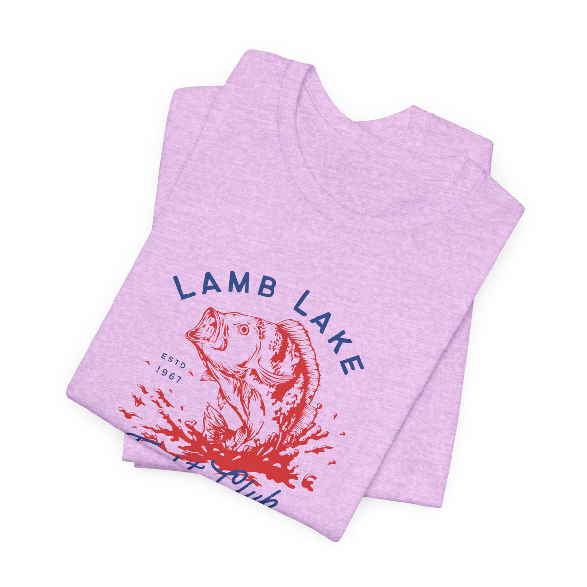 Lamb Lake Fight Club Fishing T-Shirt