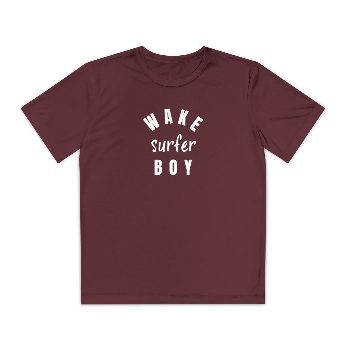 Youth Wake Surfer Boy Tee