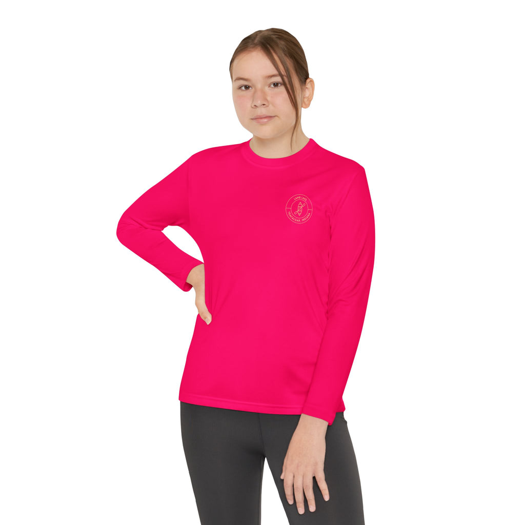 Youth Long Sleeve Tee - Lamb Lake Kayak Logo