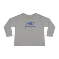 Toddler Long Sleeve Tee — "Lamb Lake" Hand-Drawn Fish Graphic