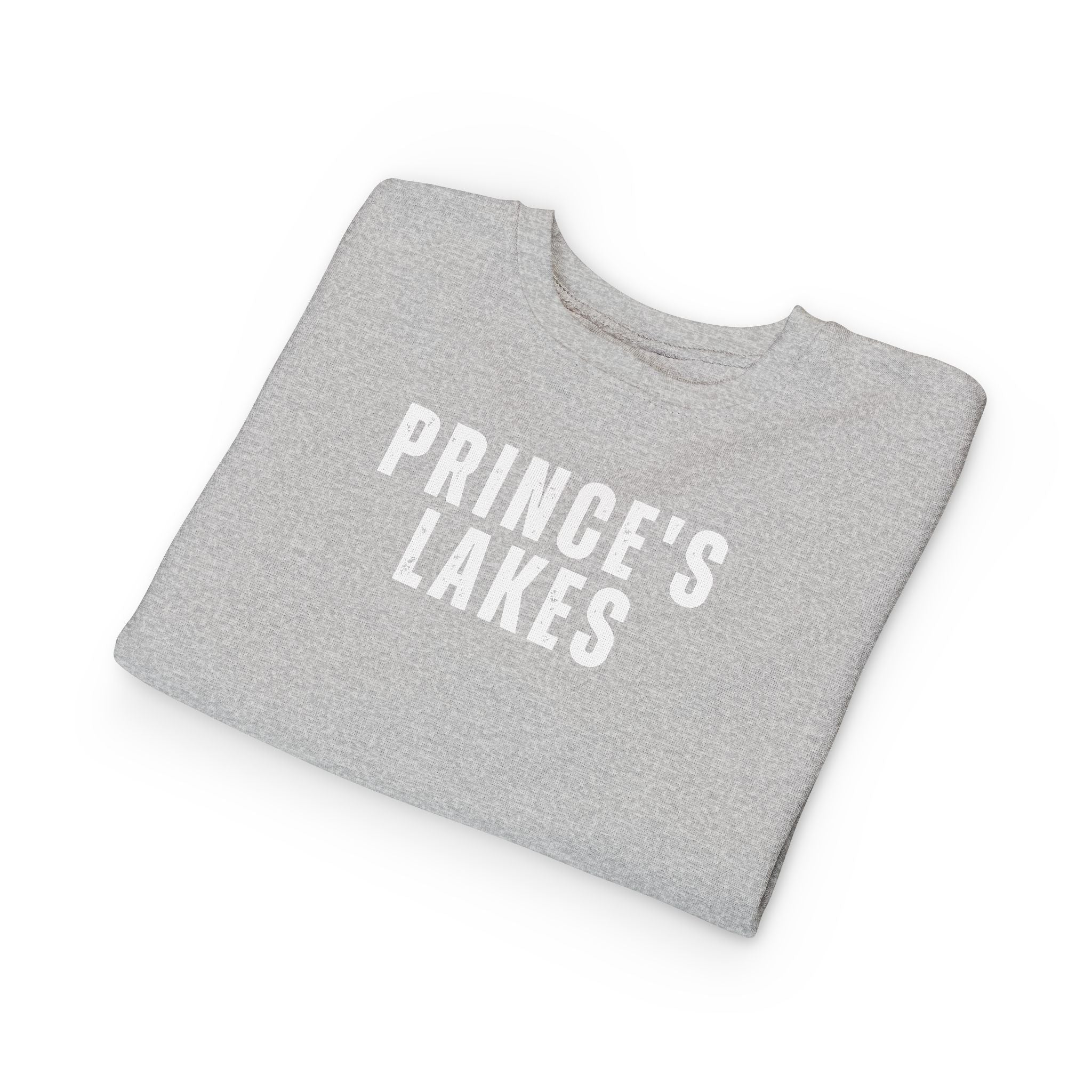 Toddler Sweatshirt - "Prince's Lakes" Retro Camp Logo Kids Pullover