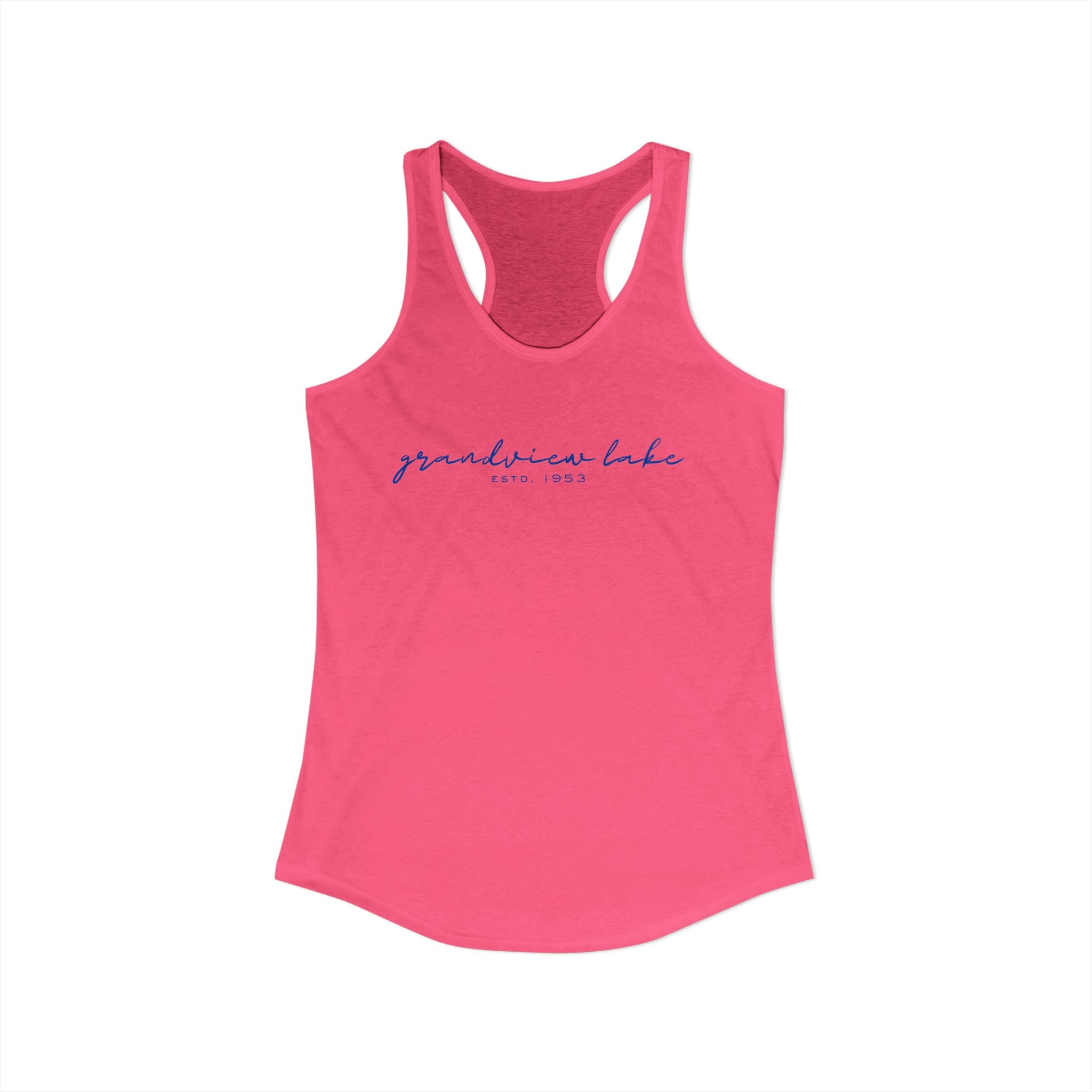 Women's Racerback Tank- "Grandview Lake"