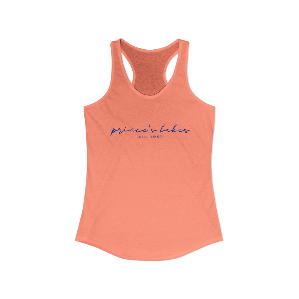 Women's Racerback Tank- "Prince's Lakes"