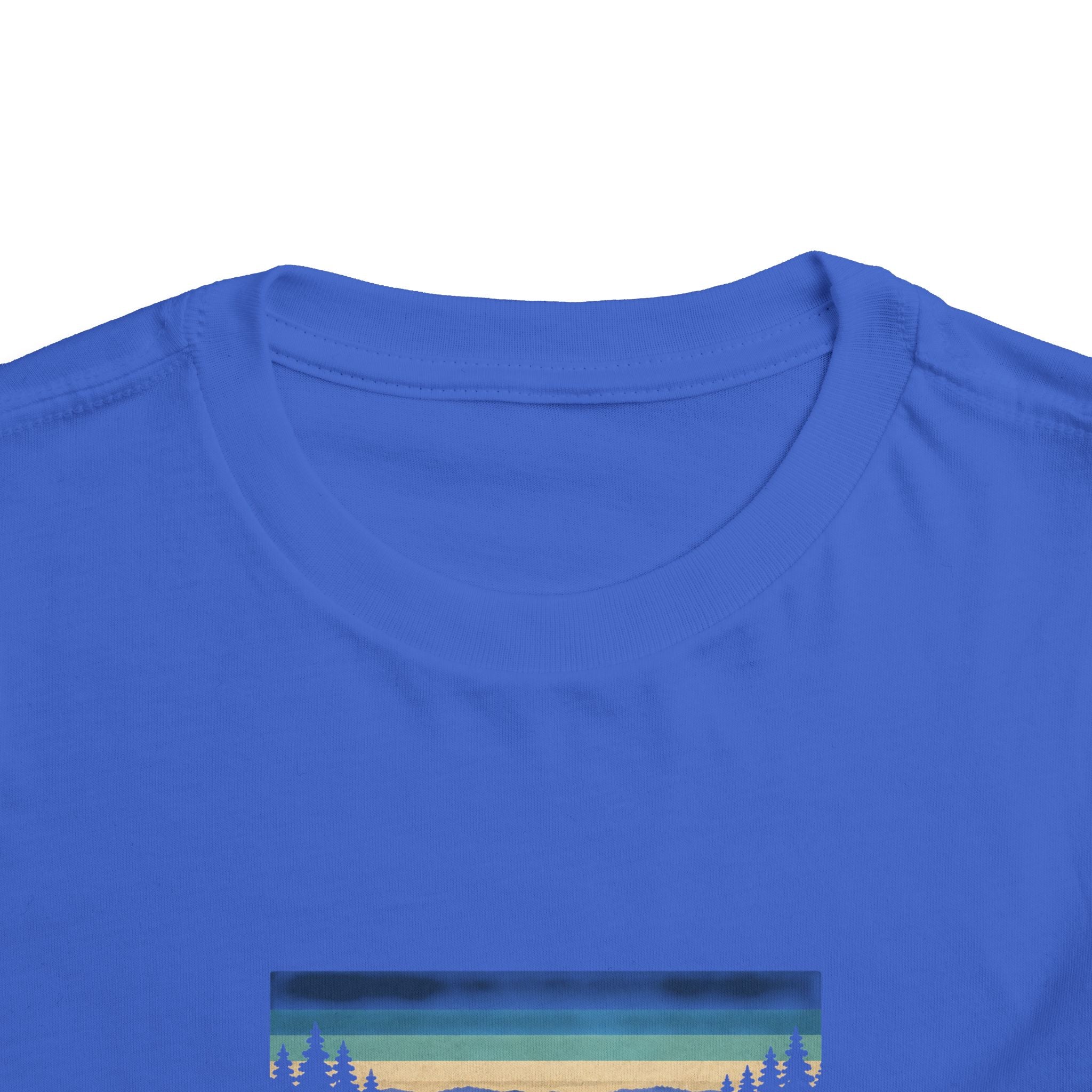 Toddler Tee - "Prince's Lakes" Retro Sunset Graphic
