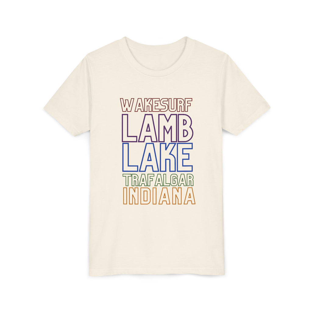 Youth Tee - Lamb Lake Columbus Indiana Wakesurf (Kids)