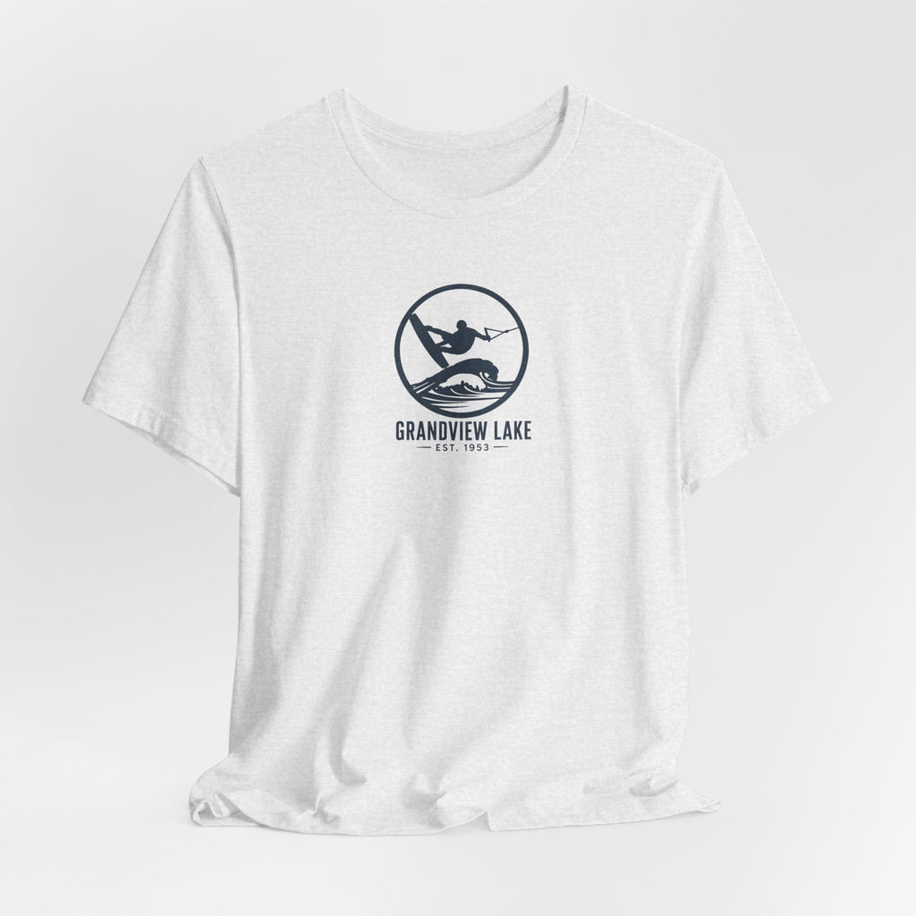 Grandview Lake Wakesurf Emblem Tee — Unisex
