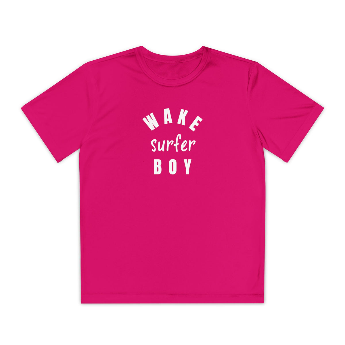 Youth Wake Surfer Boy Tee