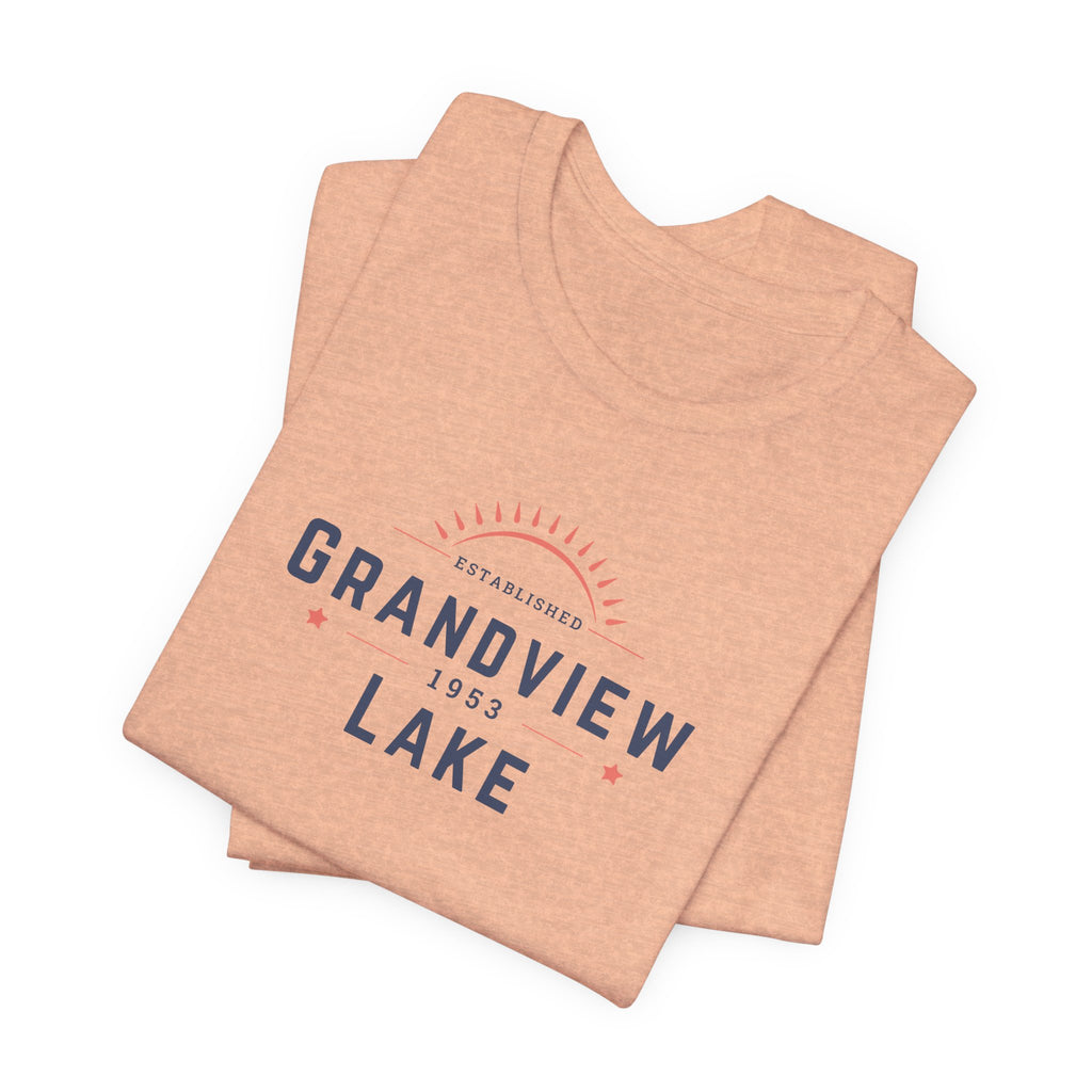 Grandview Lake Tee – Retro Lakeside Graphic T-Shirt