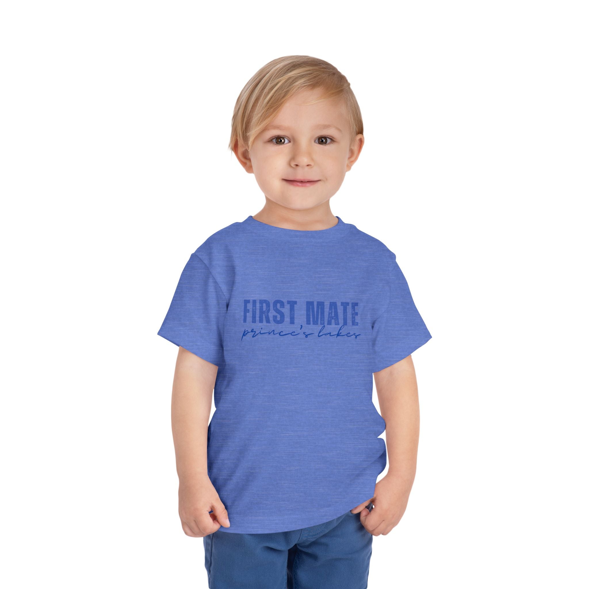 First Mate Toddler Tee — 'First Mate, Prince's Lakes' Nautical Shirt