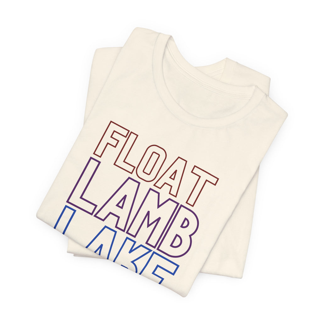 Float Lamb Lake Trafalgar Indiana T-Shirt