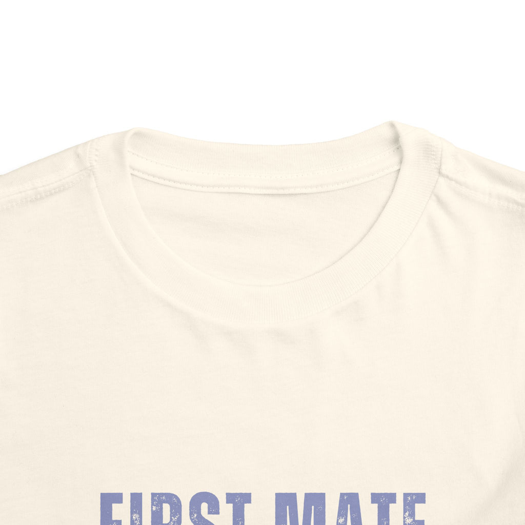 First Mate Toddler Tee — 'First Mate, Prince's Lakes' Nautical Shirt